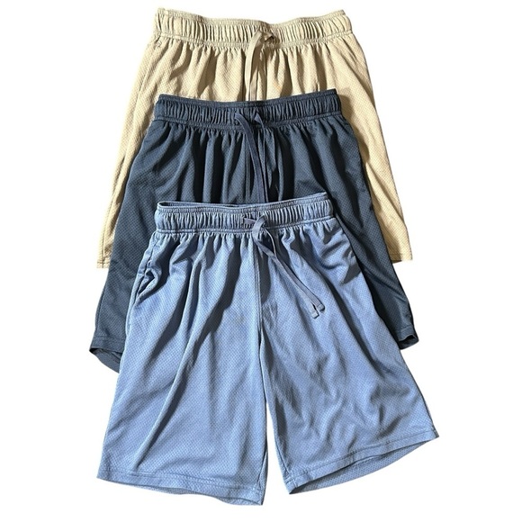 Athletic Works Other - (Set of 3) Athletic Works Boys Drawstring Shorts Size S (28-30)